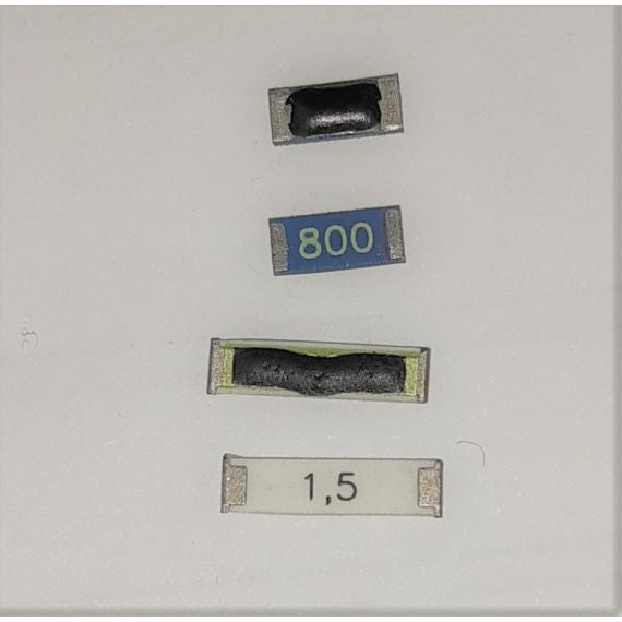 Fusibile SMD 800mA 63Vac - confezione 10 pezzi Fusibile SMD 800mA 63Vac - confezione 10 pezzi